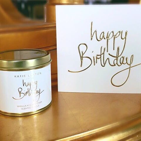 Katie Loxton Happy Birthday Scented Candle