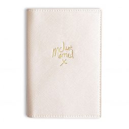 just married passport cover