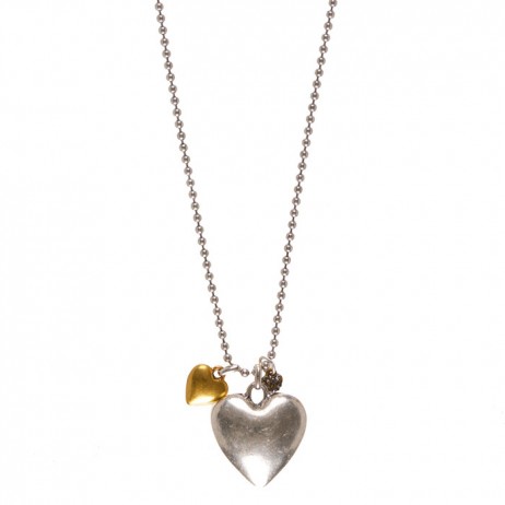 Hultquist Jewellery Necklace with Hearts and Swarovski Crystal