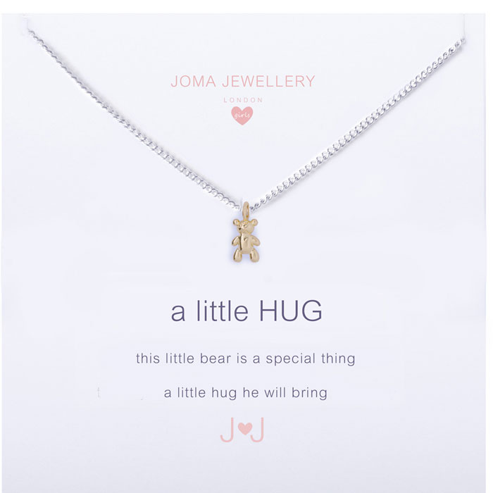 Joma Jewellery Children's a little Bear Hug With Free UK Delivery