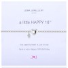 Joma Jewellery a little Happy 18th Silver Bracelet 1086