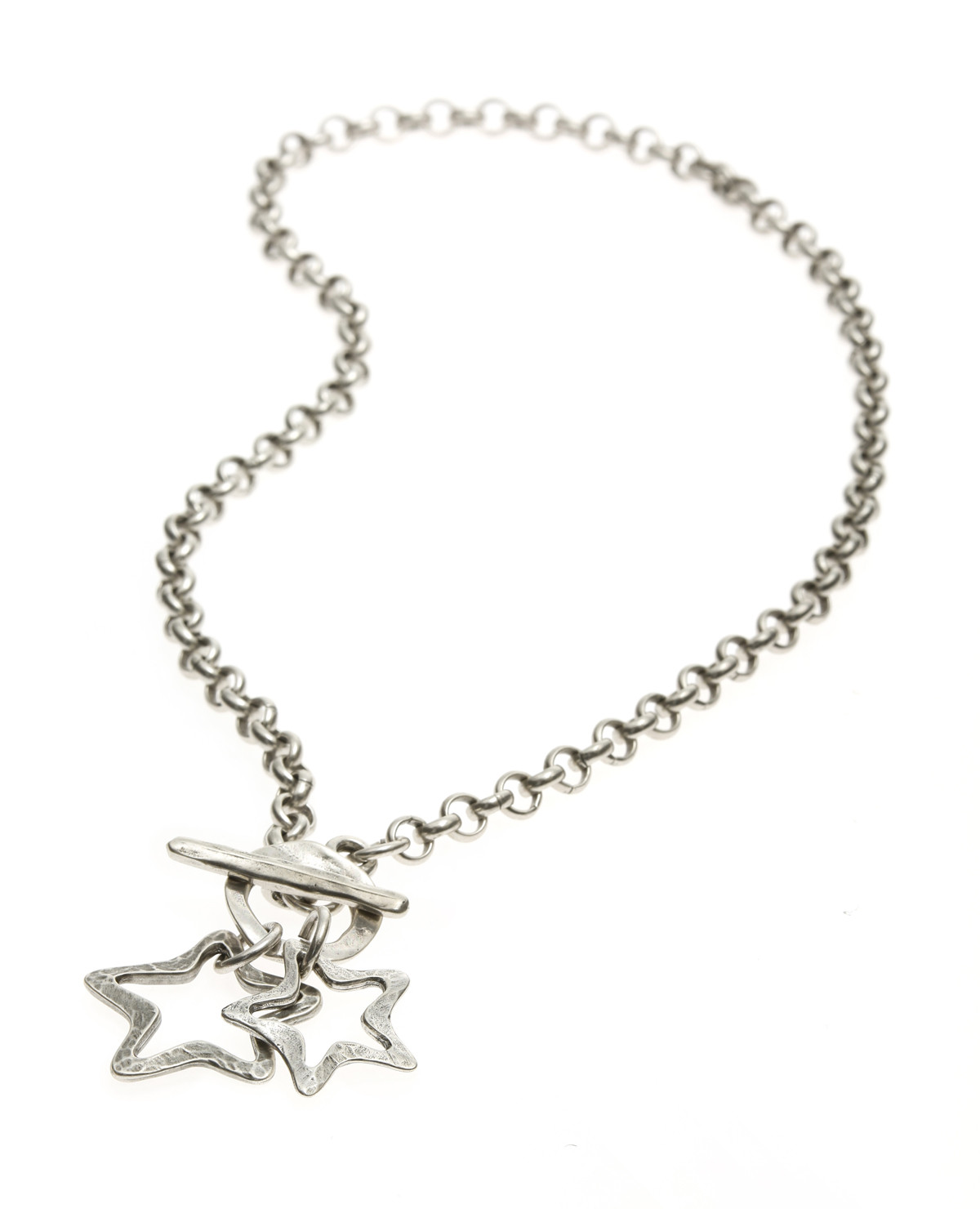 Danon Jewellery Silver Stars Necklace - Lizzielane.com