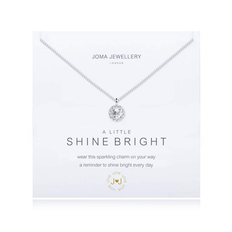 Joma Jewellery a little Shine Bright Crystal Necklace 1750 - Lizzielane.com