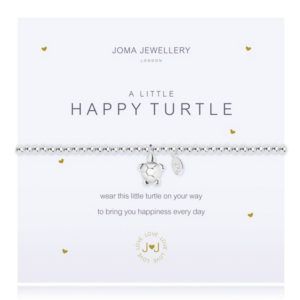 Joma Jewellery a little HAPPY TURTLE Silver Bracelet
