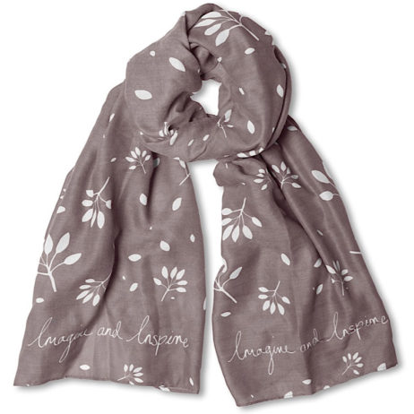 Katie Loxton Imagine And Inspire Scarf Grey
