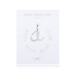 Joma Jewellery #MYJOMA Alphabet Charm A Pave Letter 2232