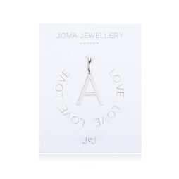 Joma Jewellery #MYJOMA ALPHABET CHARM SILVER