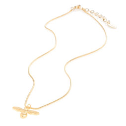 Danon Jewellery Mini Honey Bee Necklace Gold