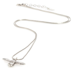 Danon Jewellery Long Honey Bee Necklace Silver *
