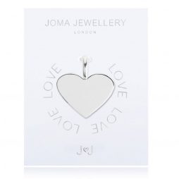Joma Jewellery #MYJOMA HEART CHARM SILVER 2053
