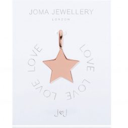 Joma Jewellery #MYJOMA Star Charm Rose Gold 2056