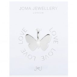 Joma Jewellery #MYJOMA Pave Butterfly Charm Silver 2156