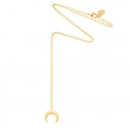 Estella Bartlett Mini Horn Necklace Gold Plated EB2002