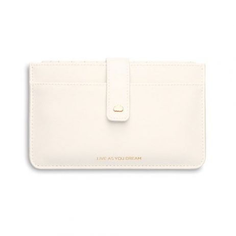 Estella Bartlett Travel Document Wallet Ivory Live As You Dream