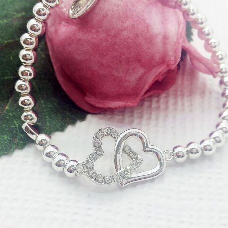 Life Charm You Mean The World To Me Silver Bracelet