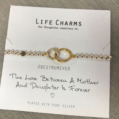 Life Charms Love Between Mother and Daughter Bracelet