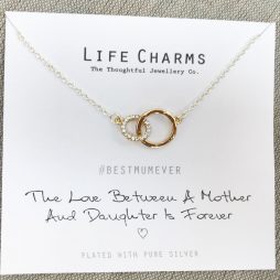 Life Charms Love Between Mother and Daughter Necklace