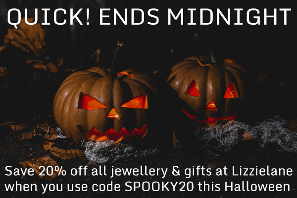 20% Off Everything this Halloween - Ends Midnight 31st