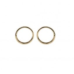 Tutti and Co Jewellery Sea Earrings Gold