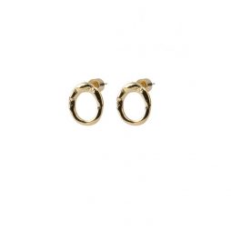 Tutti and Co Jewellery Ocean Earrings Gold