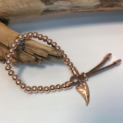 Gracee Jewellery Rose Gold Heart Bracelet