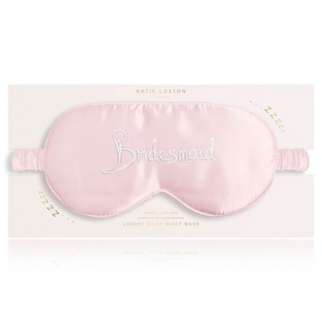 Katie Loxton Satin Eye Mask Bridesmaid KLS148