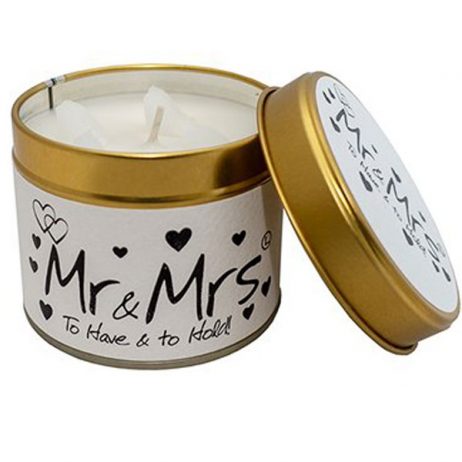 Lily-Flame Mr & Mrs Scented Candle Tin