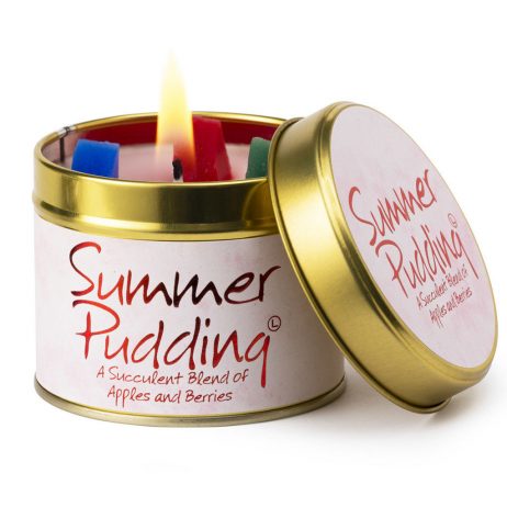 Lily-Flame Summer Pudding Scented Candle Tin