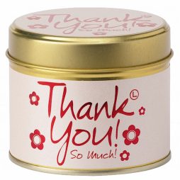 Lily-Flame Thank You Scented Candle Tin