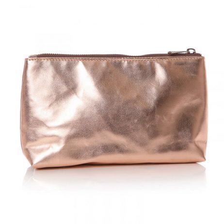 Shruti Designs Ta Da Cosmetic Wash Bag | Beige and Gold