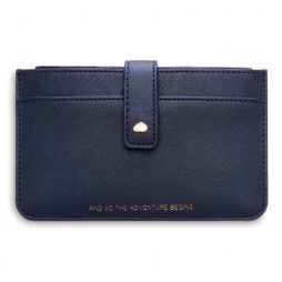 Estella Bartlett And So The Adventure Begins Navy Travel Document Wallet