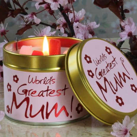 Lily-Flame World's Greatest Mum Candle Tin