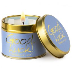 Lily-Flame Good Luck Scented Gift Candle Tin
