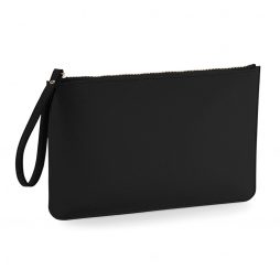 Essential Pouch with Carry Handle - Black Clutch Bag