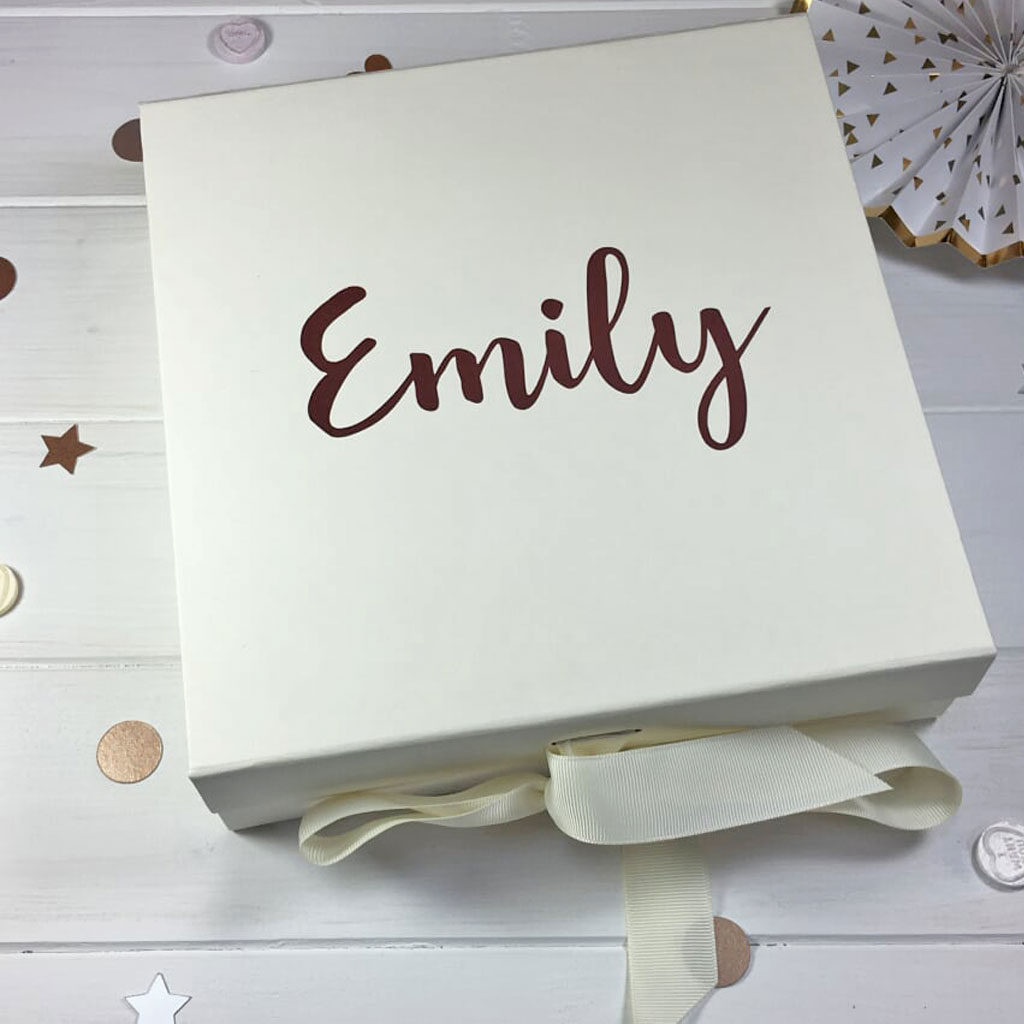 Will You Be My Bridesmaid BoxPersonalisedWedding Proposal Gift Any Colour 