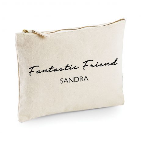 Personalised Fantastic Friend Makeup Bag