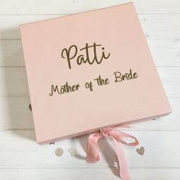 Personalised Mother of the Bride Luxury Gift Box with Ribbon - Large