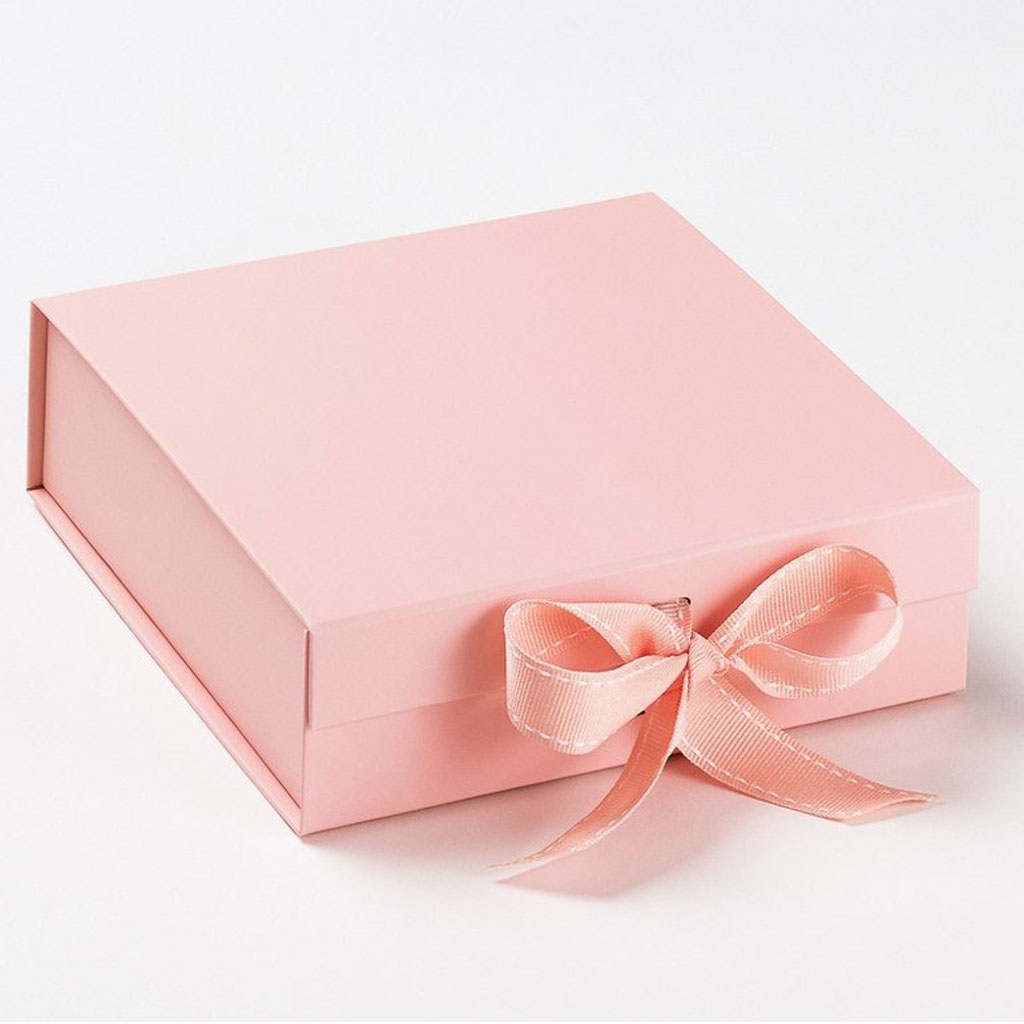 Luxury Gift Box with Ribbon - Gift_Box_Med_Pale_Pink