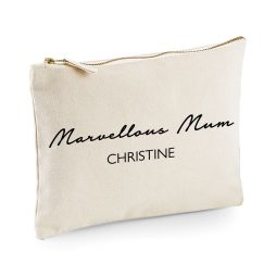 Personalised Marvellous Mum Makeup Bag