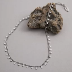 Danon Jewellery Limanos Choker Necklace Silver