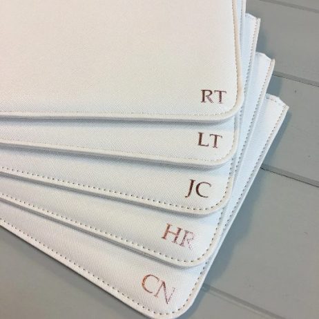 Exquisite Personalised Clutch Bag with Monogram: The Perfect Gift for Her
