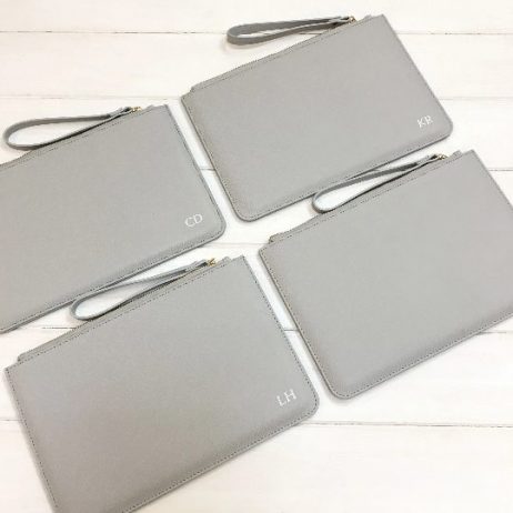 Exquisite Personalised Clutch Bag with Monogram: The Perfect Gift for Her