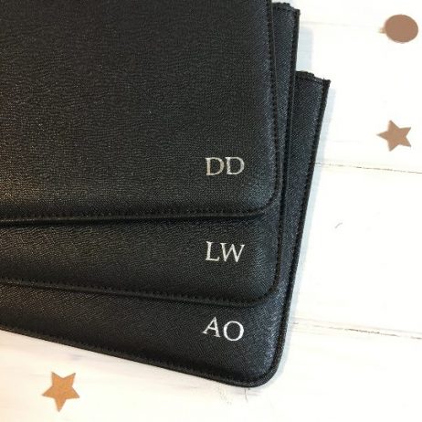 Personalised Bridesmaid Clutch Bag with Monogram