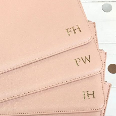 Exquisite Personalised Clutch Bag with Monogram: The Perfect Gift for Her