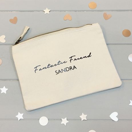 Personalised Fantastic Friend Makeup Bag