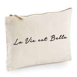 Makeup Bag La Vie est Belle, Cosmetic Bag