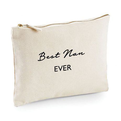 Best Nan Ever Makeup Bag Cosmetic Bag