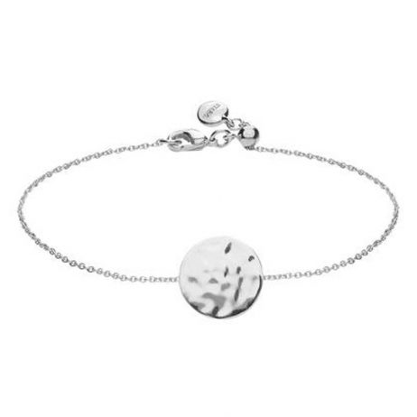 Stara London Silver Plated Disc Bracelet