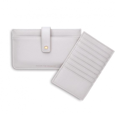 Estella Bartlett Escape The Ordinary Travel Document Wallet  - Light Grey *