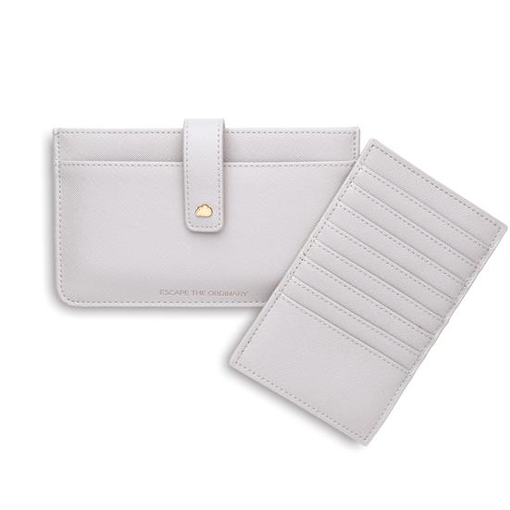 Estella Bartlett Escape The Ordinary Travel Document Wallet - Light Grey ebp2385